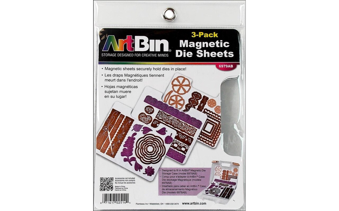 ArtBin Die Sheets 3 Pack Michaels